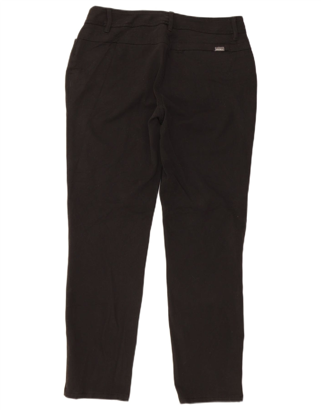 EDDIE BAUER Pantalon décontracté slim pour femme US 4 Small W28 L27 Noir Polyester