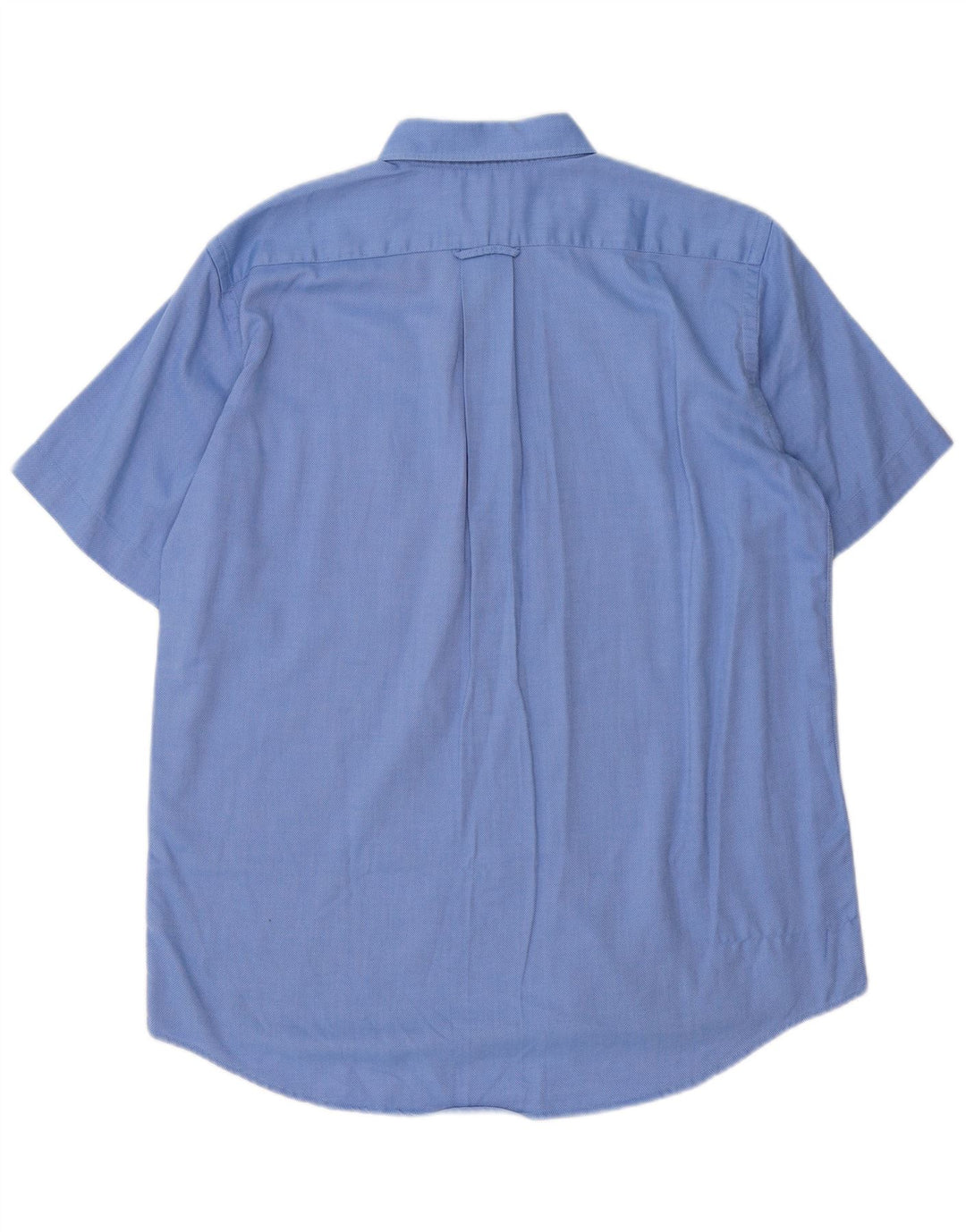 Lacoste Chemise à manches courtes pour hommes Taille 40 Coton bleu moyen