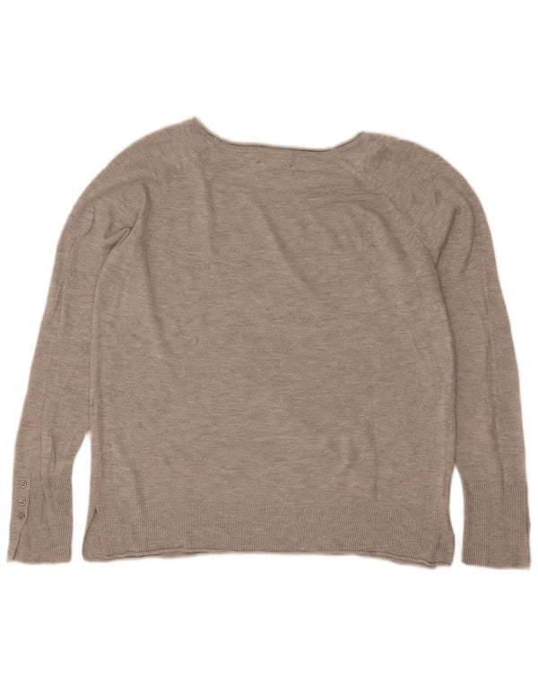 Stradivarius Chemisier coupe ample pour femme UK 10 Small Gris