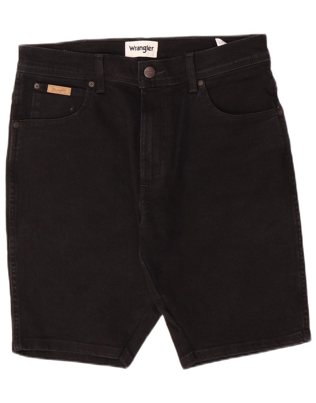 Wrangler Short en jean Texas W30 pour homme en coton noir moyen