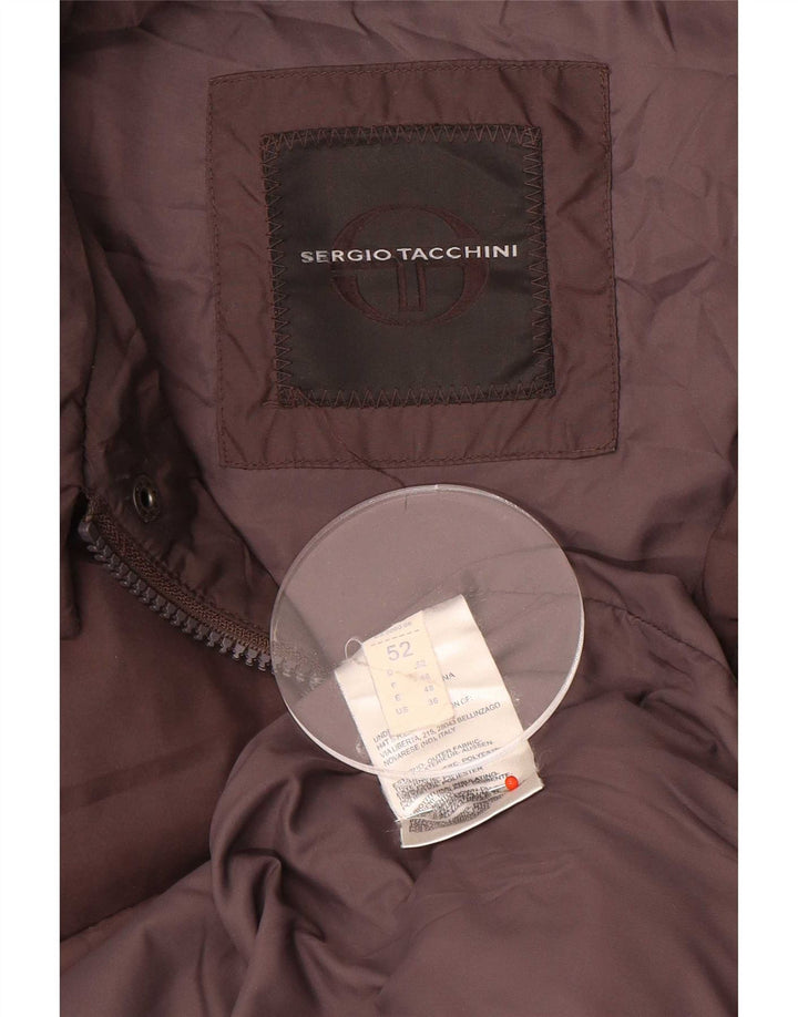 Sergio Tacchini Veste matelassée IT 52 XL Marron Polyamide