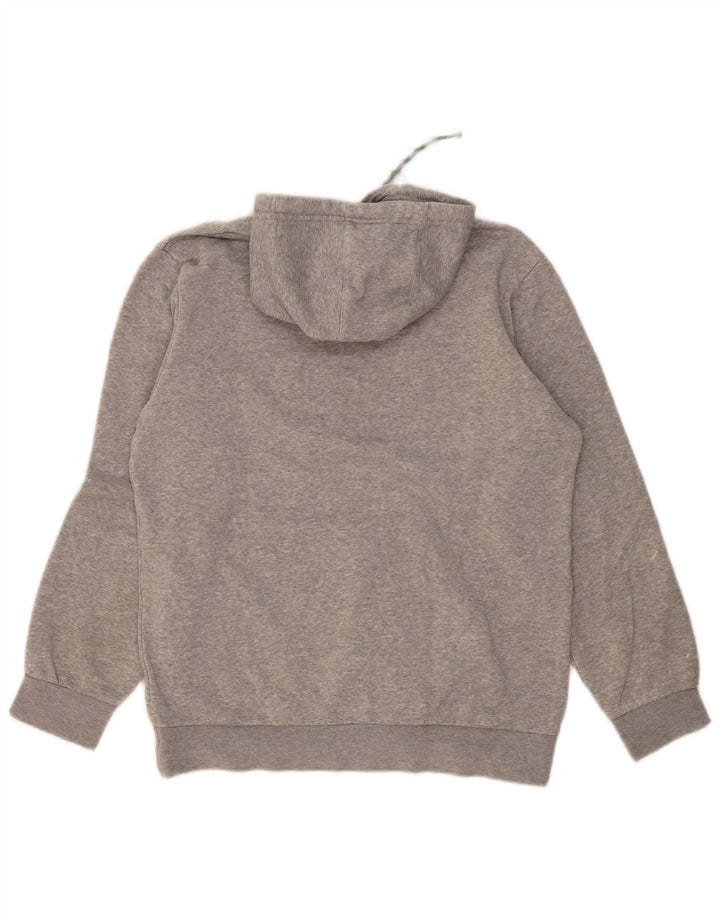 Adidas Pull à capuche graphique pour homme Gris moyen