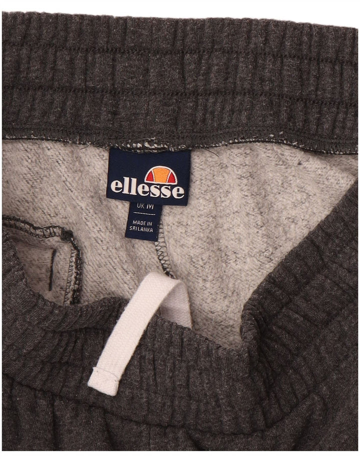Ellesse Pantalon De Survêtement Joggers Gris Moyen Coton Homme