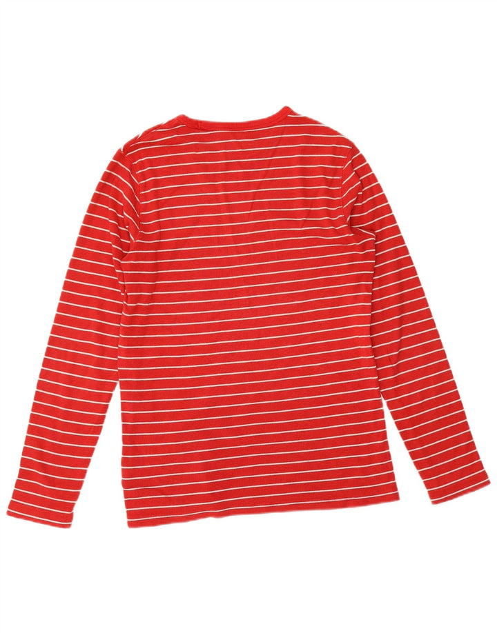 Gap Haut Homme Manches Longues XS Coton Rayé Rouge