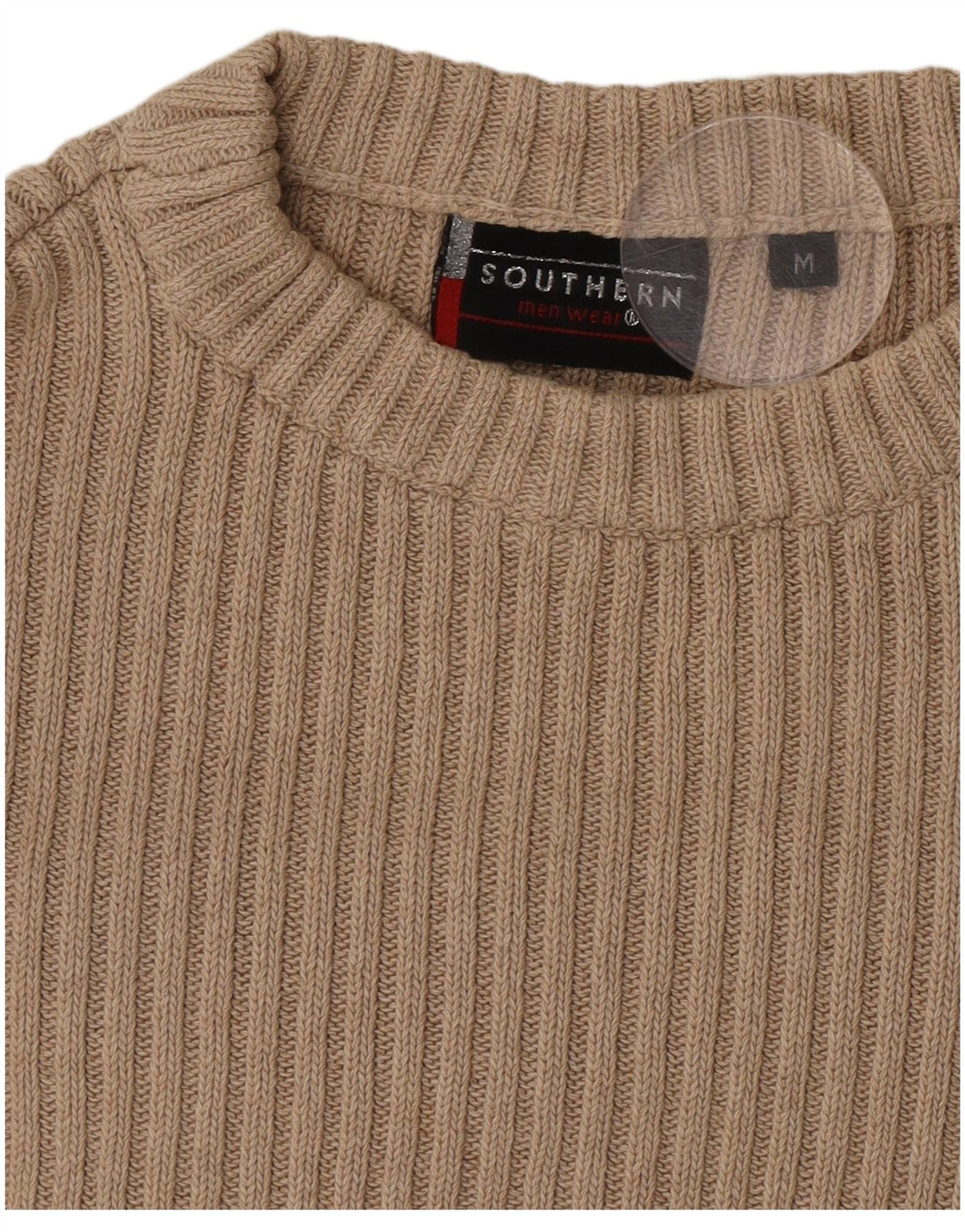 Southern Pull Graphique à Col Rond Homme Beige Moyen Colourblock
