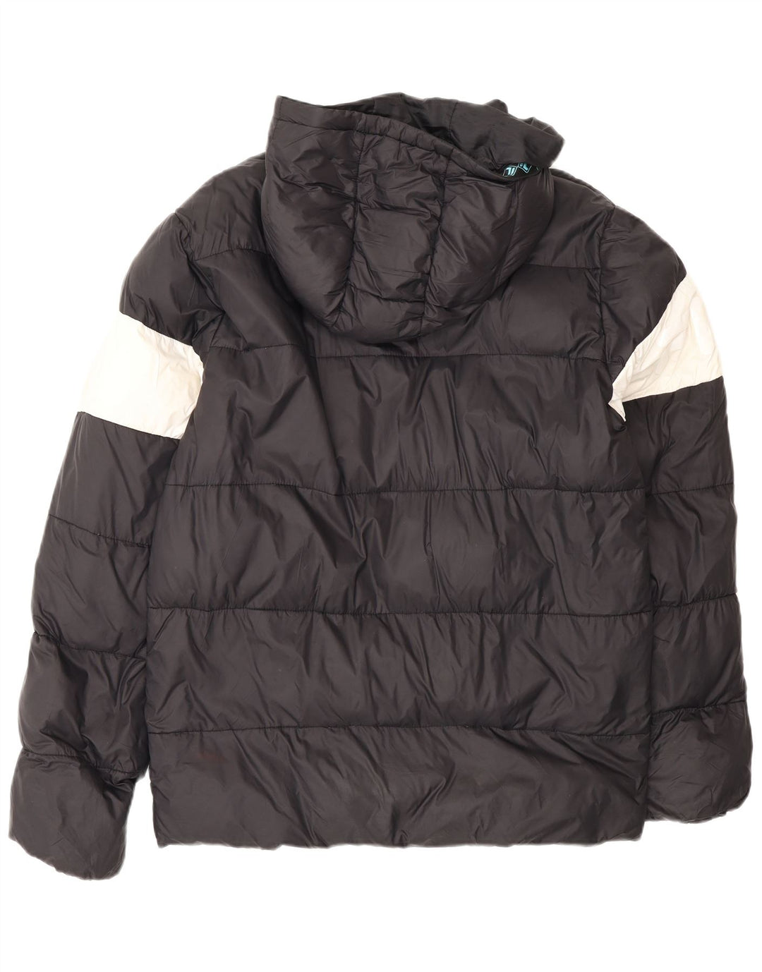 Fila Veste matelassée à capuche garçon 15-16 ans Noir Colourblock Polyamide