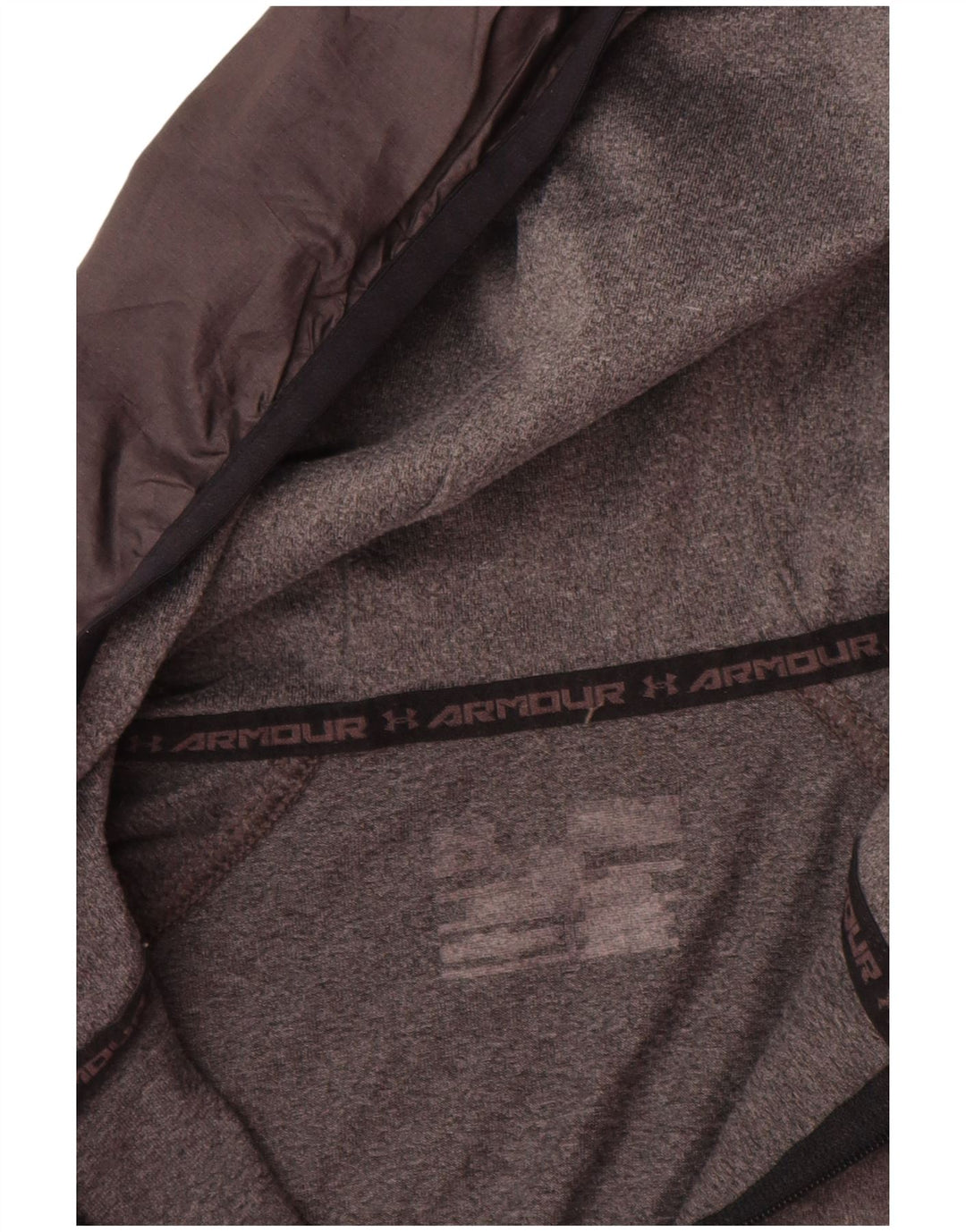 Under Armour Haut de Survêtement à Capuche pour Homme Gris Large Colorblock