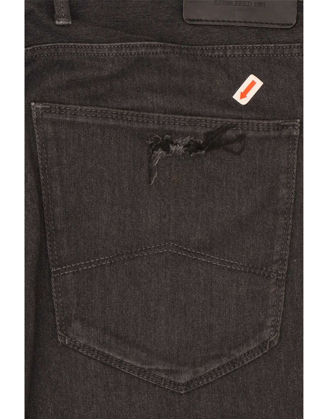 Armani Jeans Slim Homme W36 L30 Coton Noir