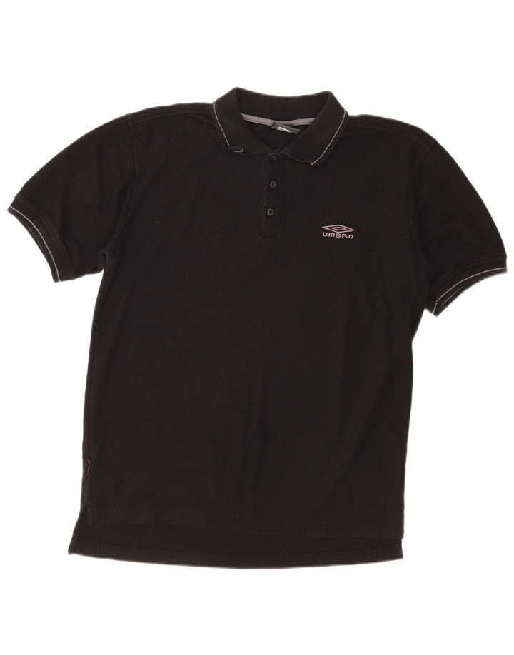 Umbro Polo Homme Noir Moyen Coton
