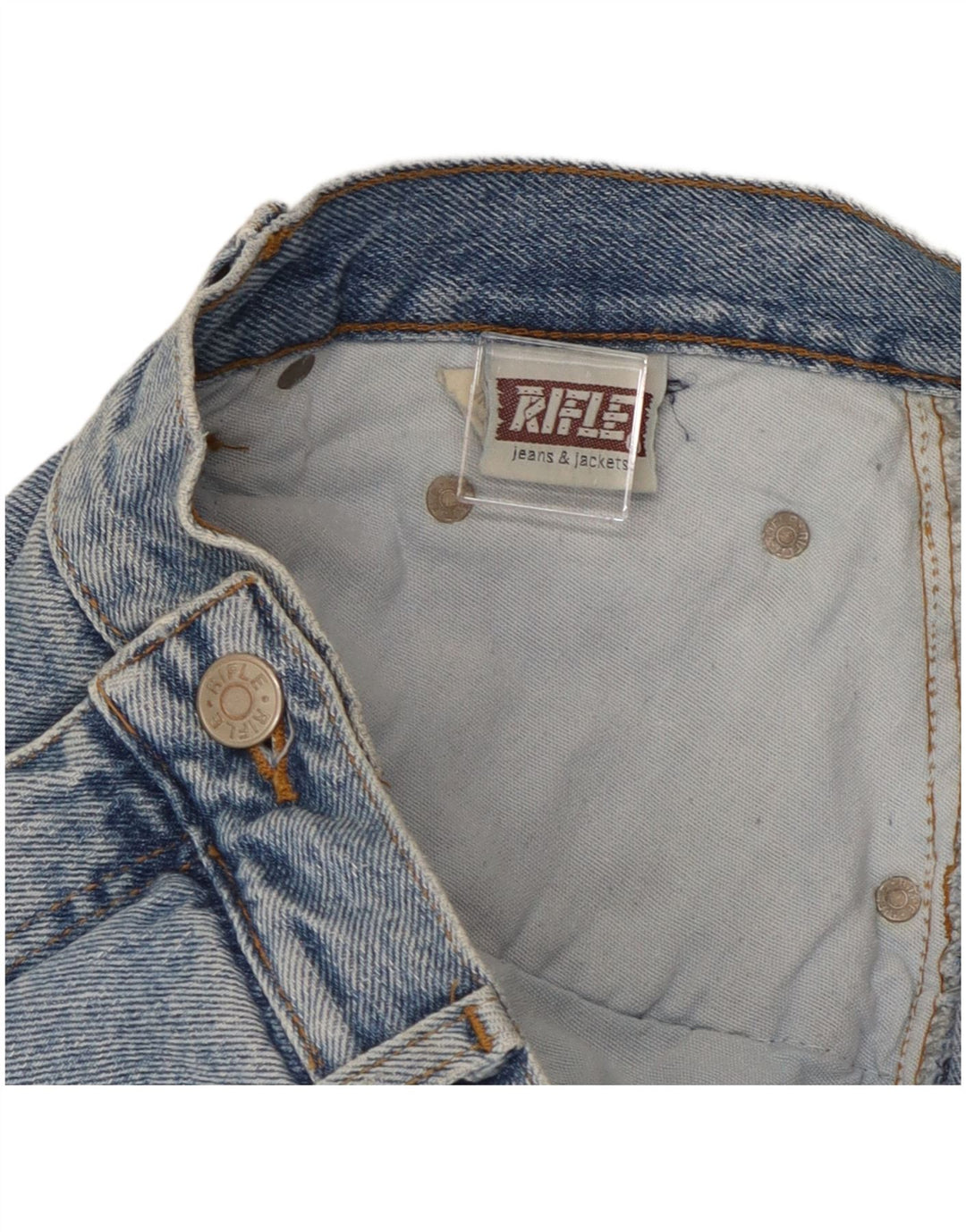 Jean droit homme Rifle W40 L30 bleu coton