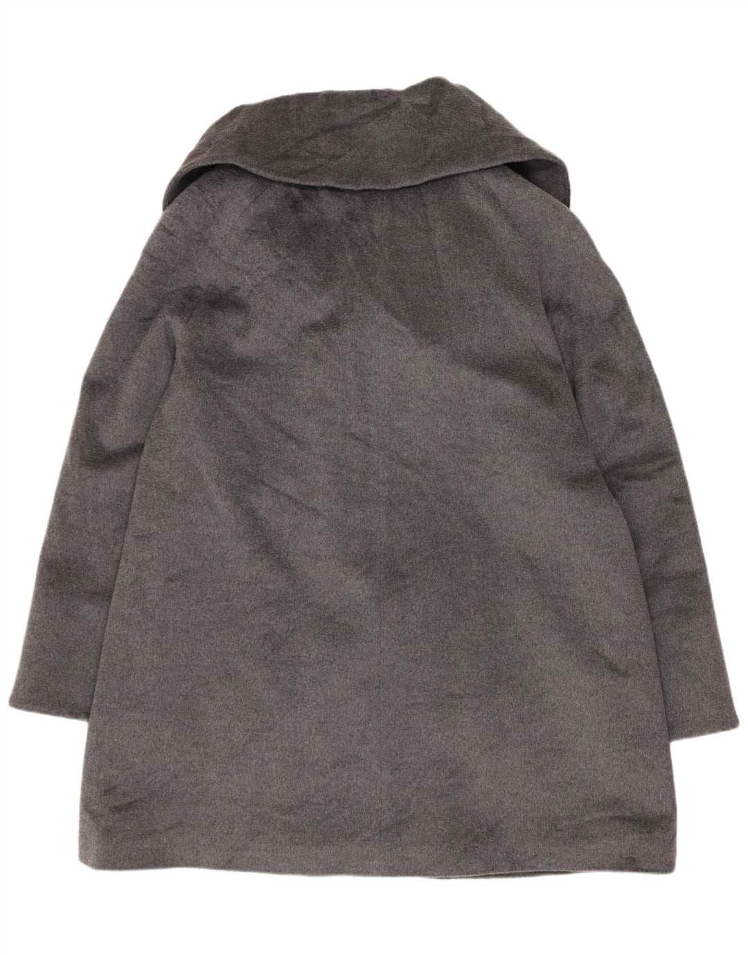 Cinzia Rocca Manteau Femme UK 16 Grande Laine Grise