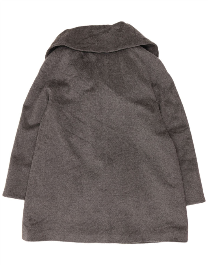 Cinzia Rocca Manteau Femme UK 16 Grande Laine Grise