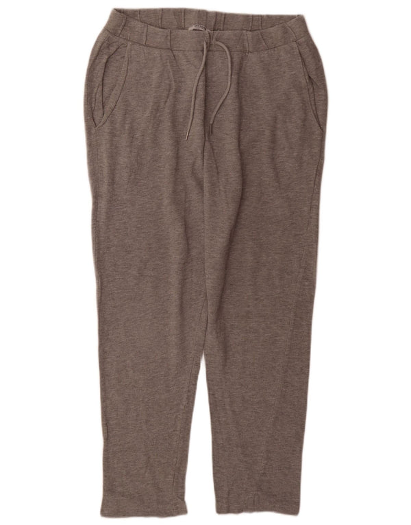 Zara Womens Trafaluc Pantalon De Survêtement UK 14 Large Gris Coton