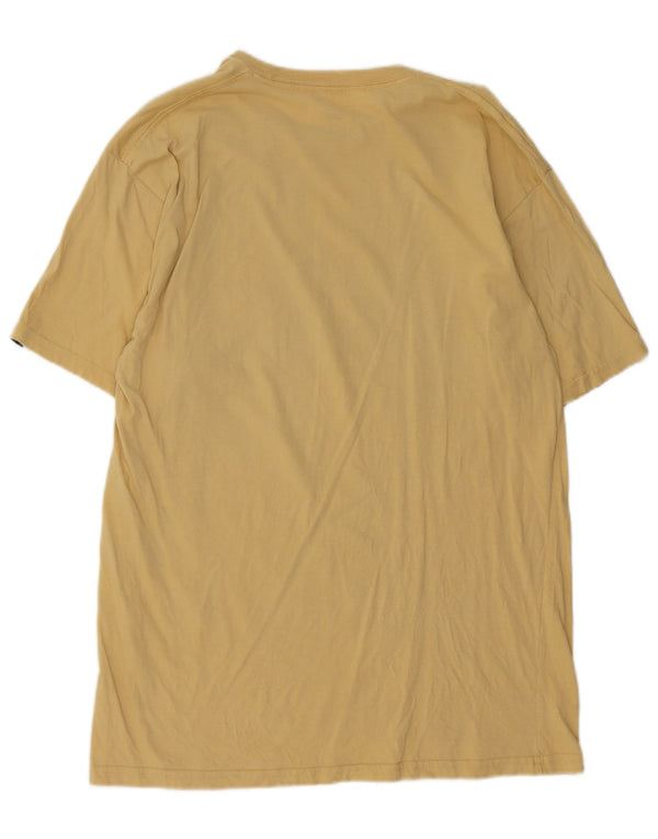 Vans T-shirt graphique coupe classique pour hommes, grand jaune, coton
