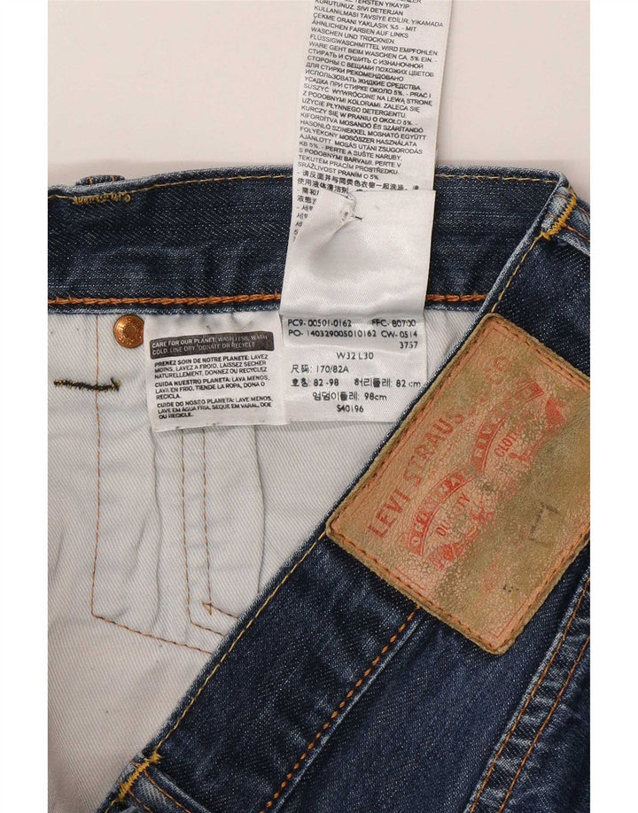 Levi's Jean Droit Homme W32 L30 Bleu Coton