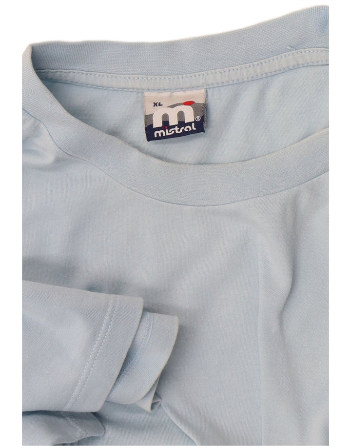 Mistral T-Shirt Graphique Homme Top XL Bleu