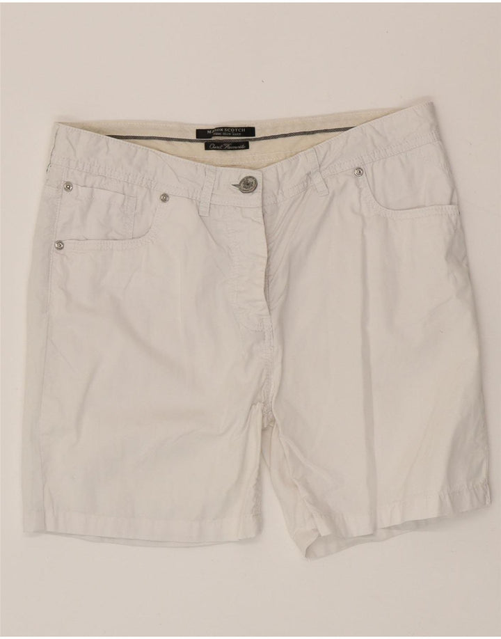 Maison Scotch Short décontracté pour femme W27 petit coton blanc