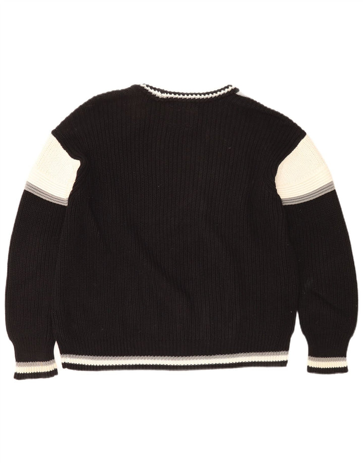 Superdry Pull Graphic Crew Neck Jumper Homme Noir Moyen Colourblock
