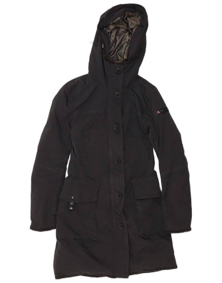 PEUTEREY Manteau matelassé à capuche pour femme IT 42 Polyester noir moyen