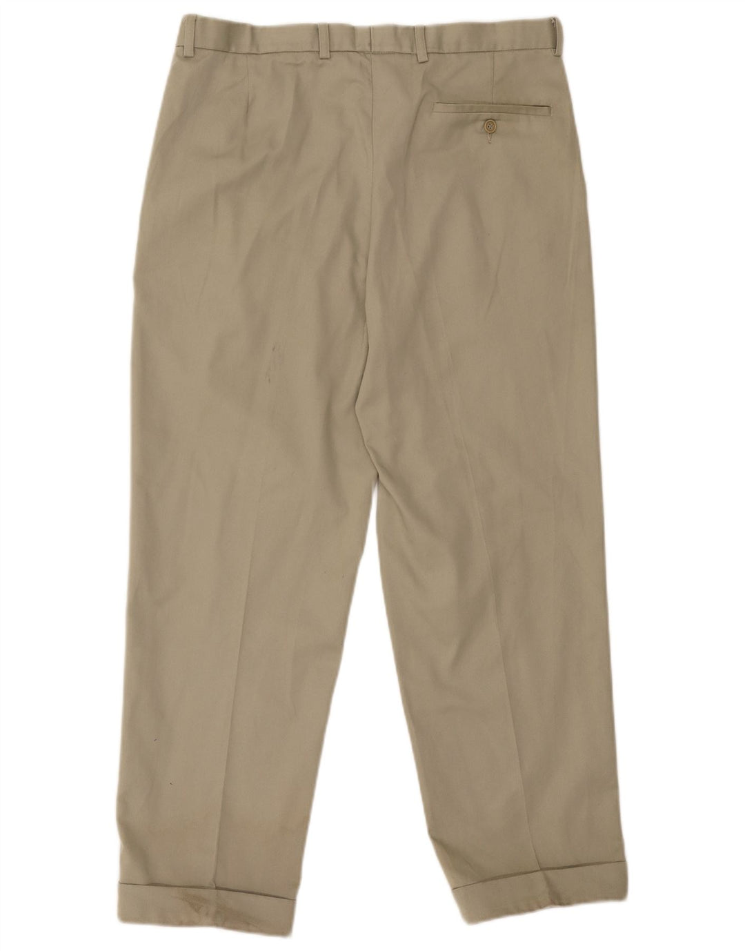 Marks & Spencer Pantalon Chino Pegged Homme W34 L29 Gris Polyester