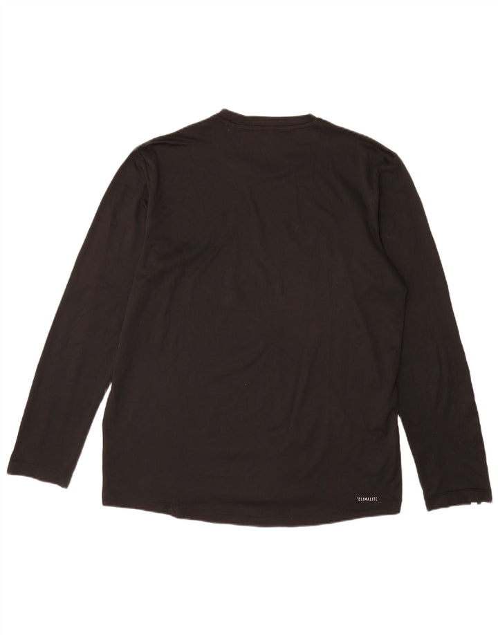 Adidas Climalite Top à manches longues pour homme Noir Taille L