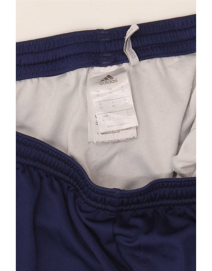 Adidas Hommes Climalite Sport Shorts XL Bleu Marine Polyester