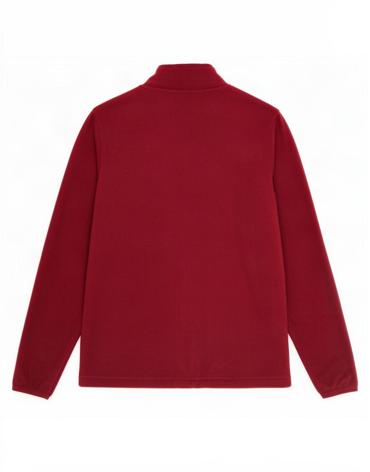 Marks & Spencer Veste polaire pour femme UK 12 Polyester bordeaux moyen
