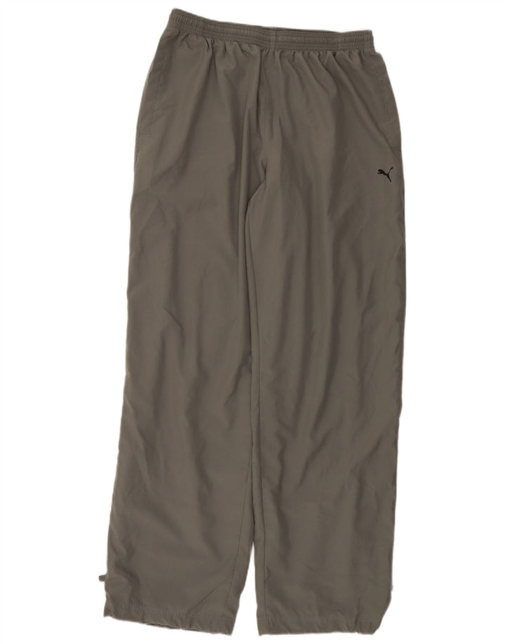 Puma Pantalon de Survêtement Homme Large Gris Polyester