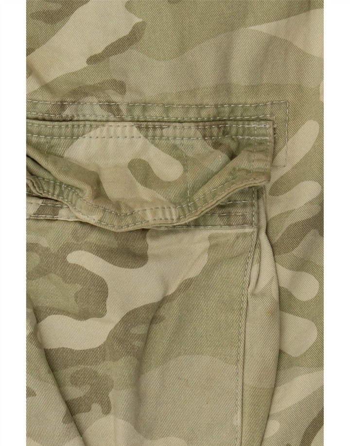 Superdry Veste militaire surdimensionnée à manches 3/4 pour femme UK 14 Kaki moyen