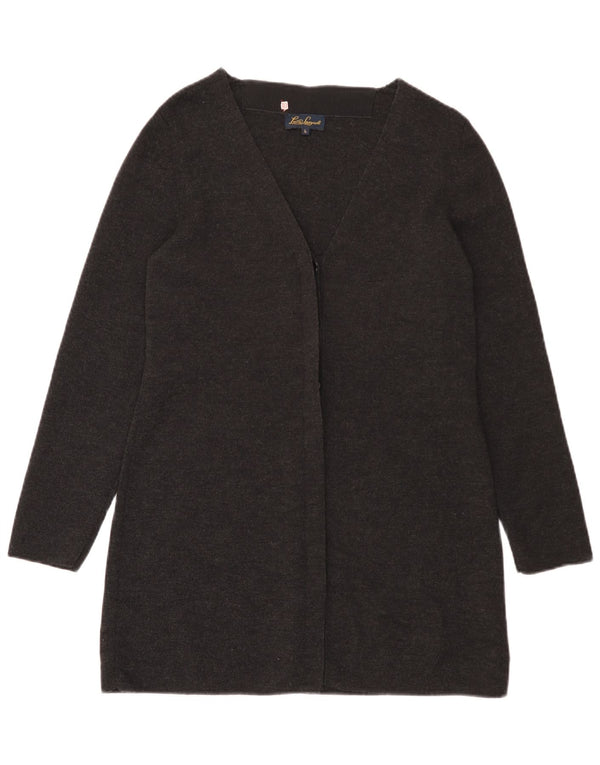 Luisa Spagnoli Pull cardigan long pour femme UK 14 Large Gris