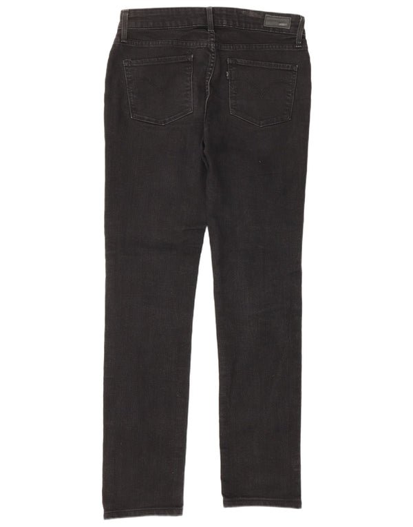 LEVI'S Jean slim légèrement courbé taille moyenne pour femme US 4 Small W27 L27 Gris