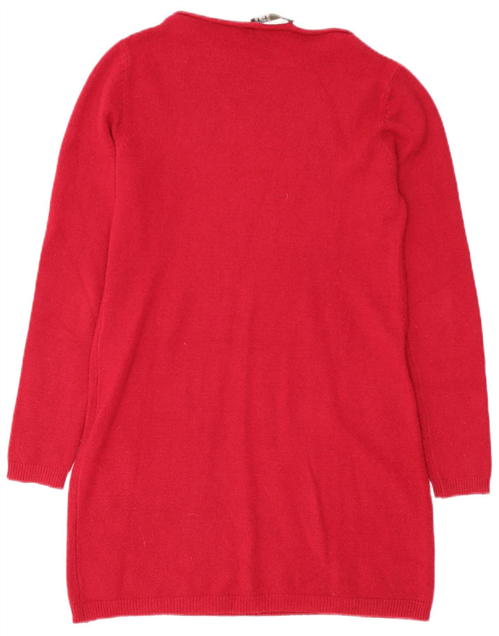 Liu Jo Robe Pull Femme UK 42 Moyen Rouge Modal