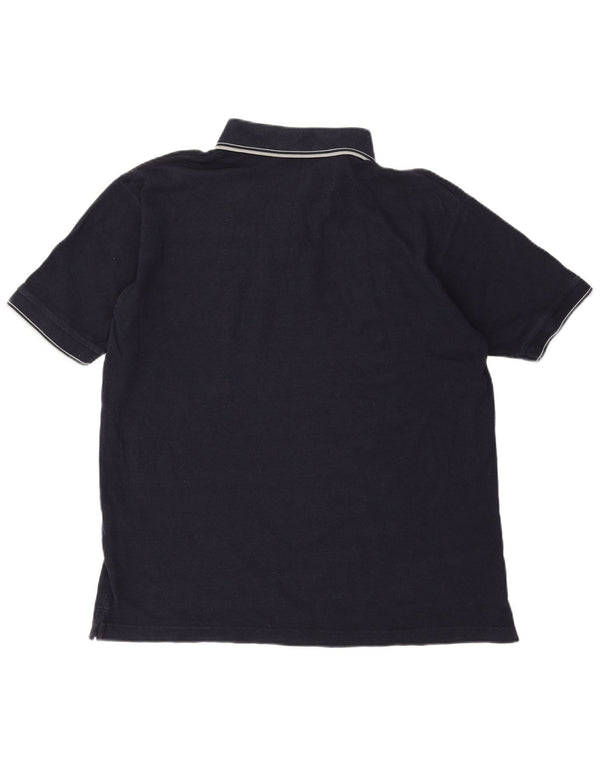 Kappa Polo Homme Bleu Marine Moyen Coton
