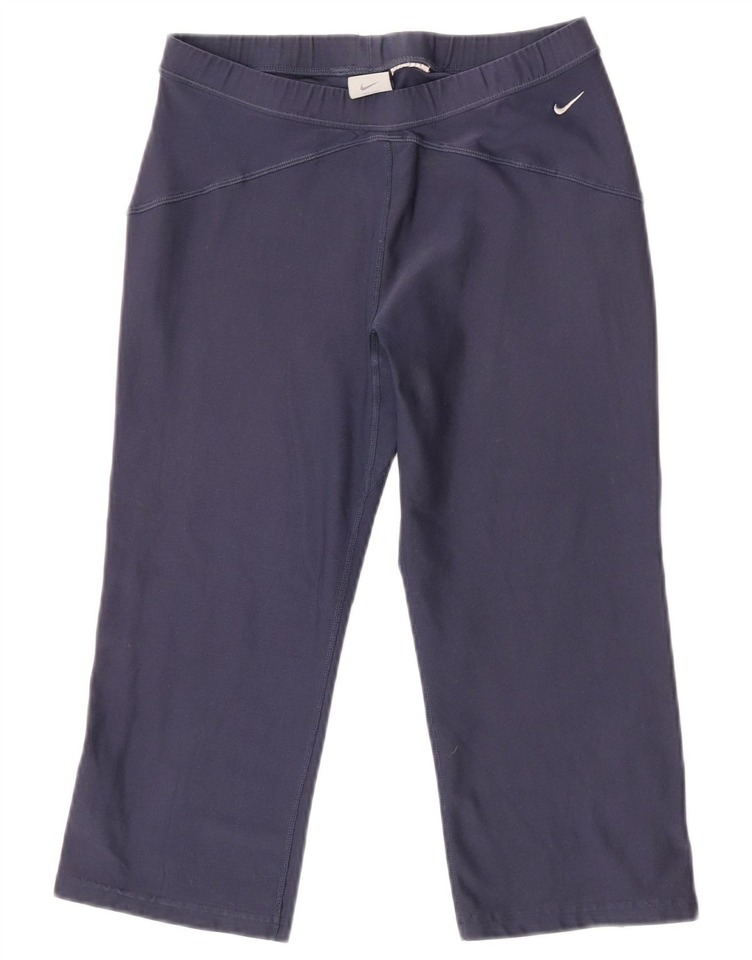 Legging Capri Nike Femme UK 10/12 Bleu Marine Moyen