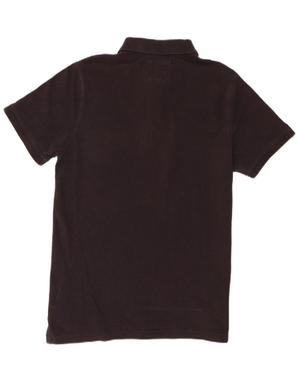Crew Clothing Polo Homme Grand Noir Coton