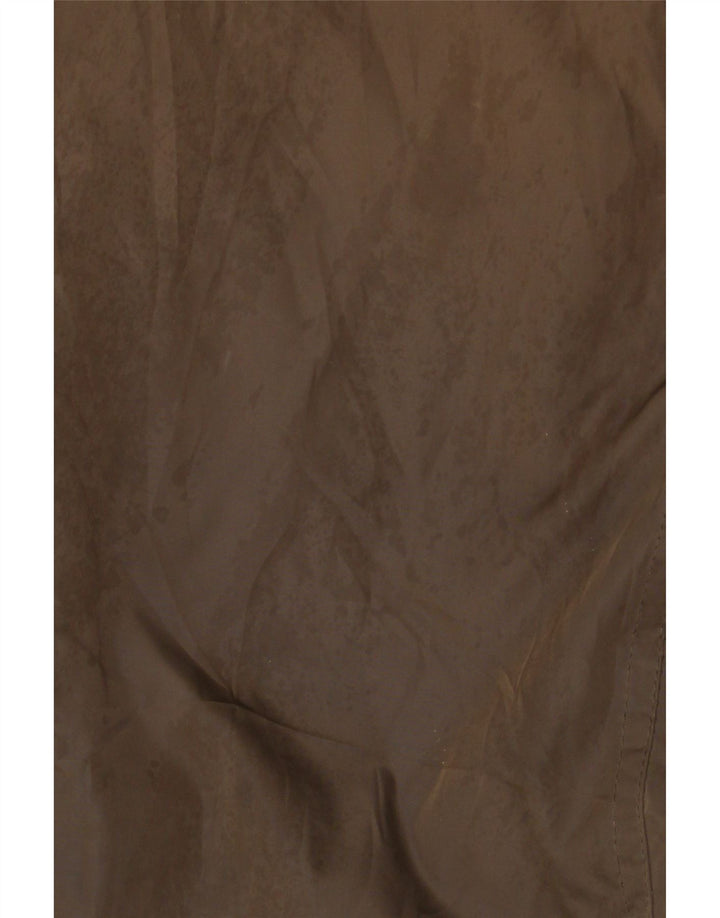 Zara Veste Bomber Homme UK 36 Petit Marron Polyester