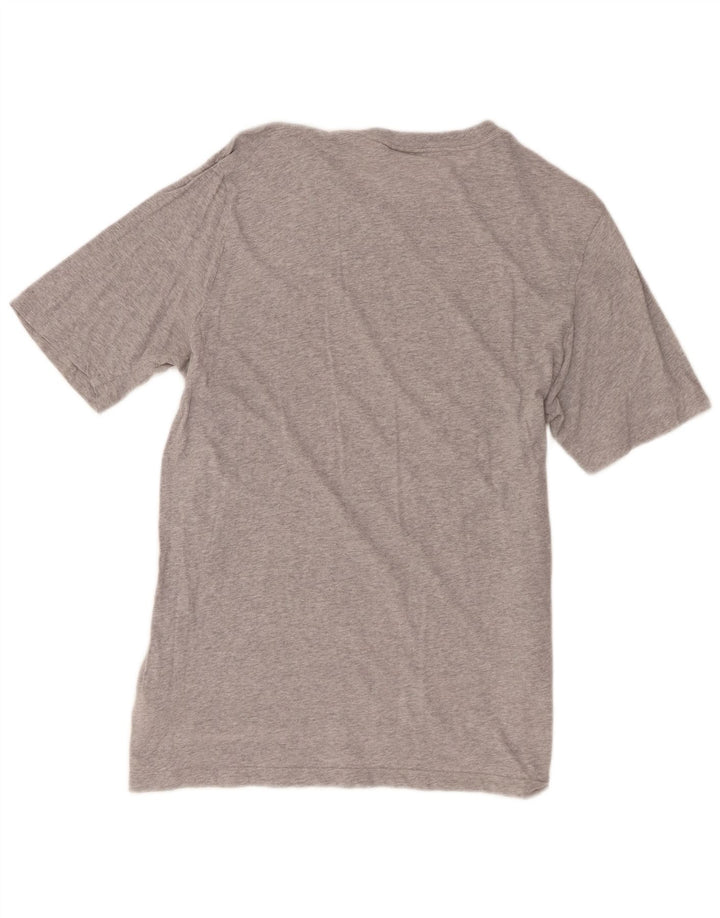 Adidas T-Shirt Homme Gris Moyen Moucheté Coton