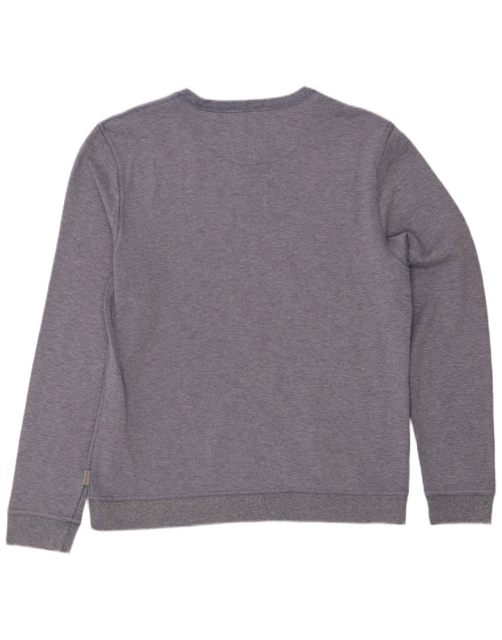 TED BAKER Sweat-shirt Femme Taille 6 2XL Bleu Coton