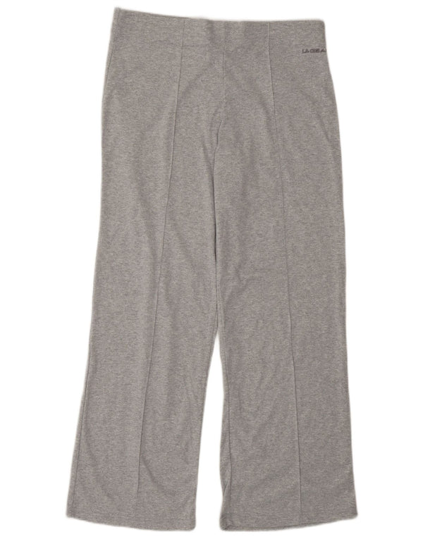 La Gear Pantalon de survêtement pour femme UK 16 Large Gris Polyester