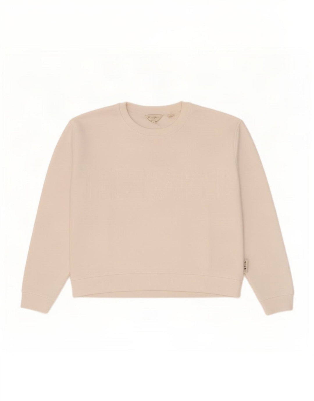 Ted Baker Sweat-shirt surdimensionné pour femme Taille 2 Petit Polyester Blanc