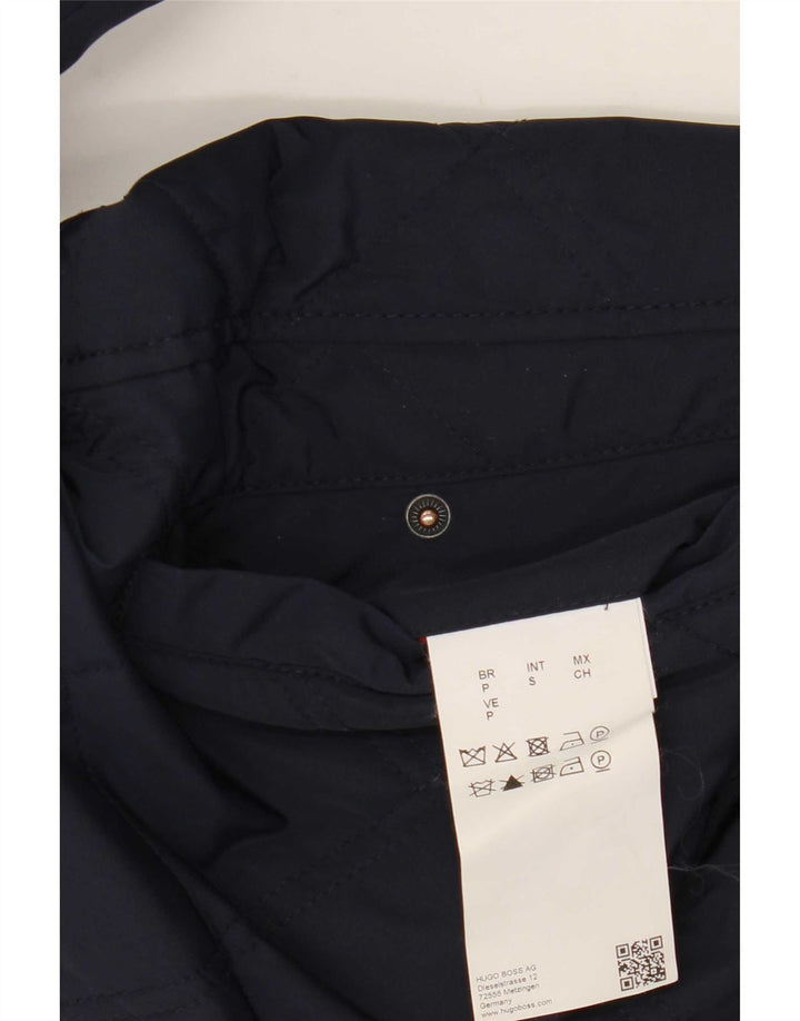 Hugo Boss Veste réversible pour homme UK 36 Small Noir Polyamide
