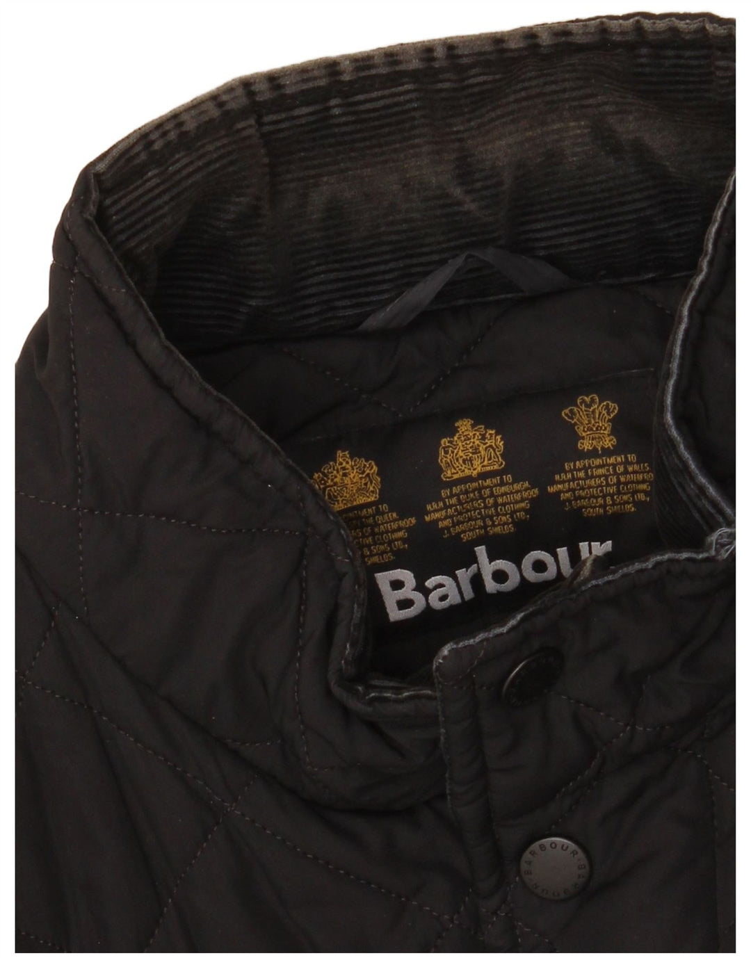 Barbour Veste matelassée pour homme UK 42 XL Noir