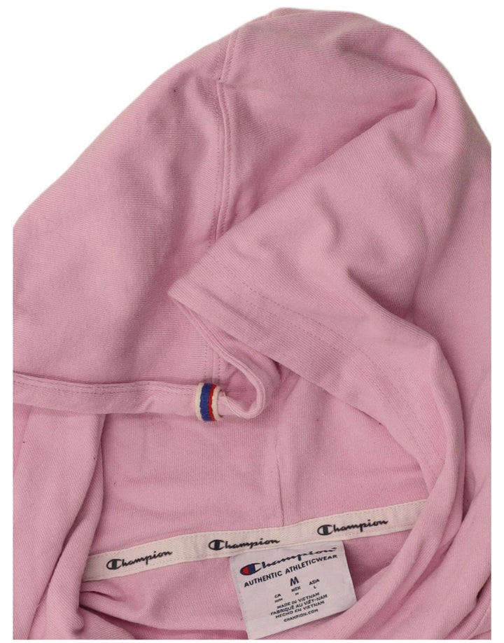 CHAMPION Womens Graphic Top Long Sleeve UK 14 Medium Pink Vintage Champion and Second-Hand Champion from Messina Hembry 