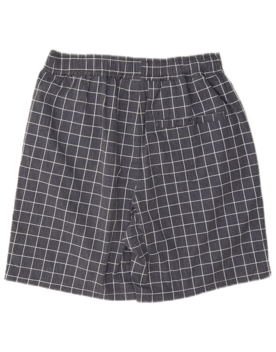 Fila Short de sport XS Gris Check Polyester Homme
