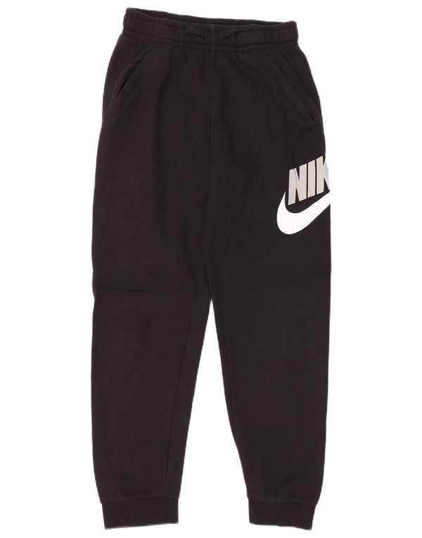 NIKE Pantalon de survêtement graphique pour garçon 12-13 ans Large Noir