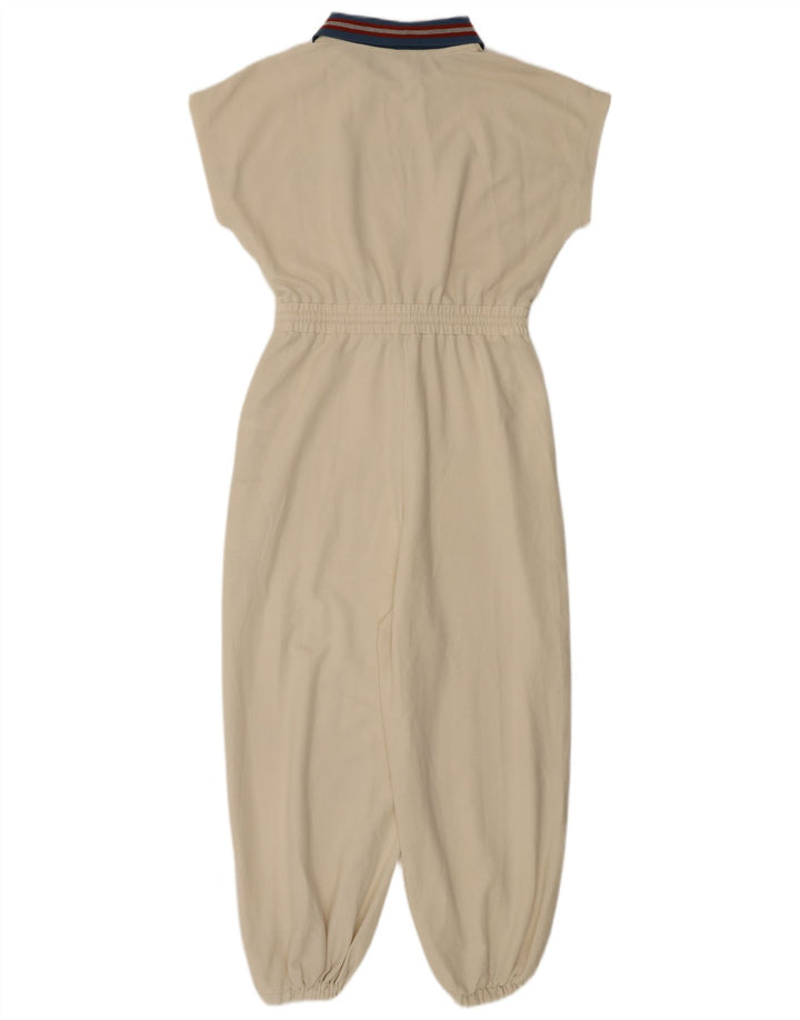Cider Combinaison Femme UK 10 Petit Coton Colorblock Blanc