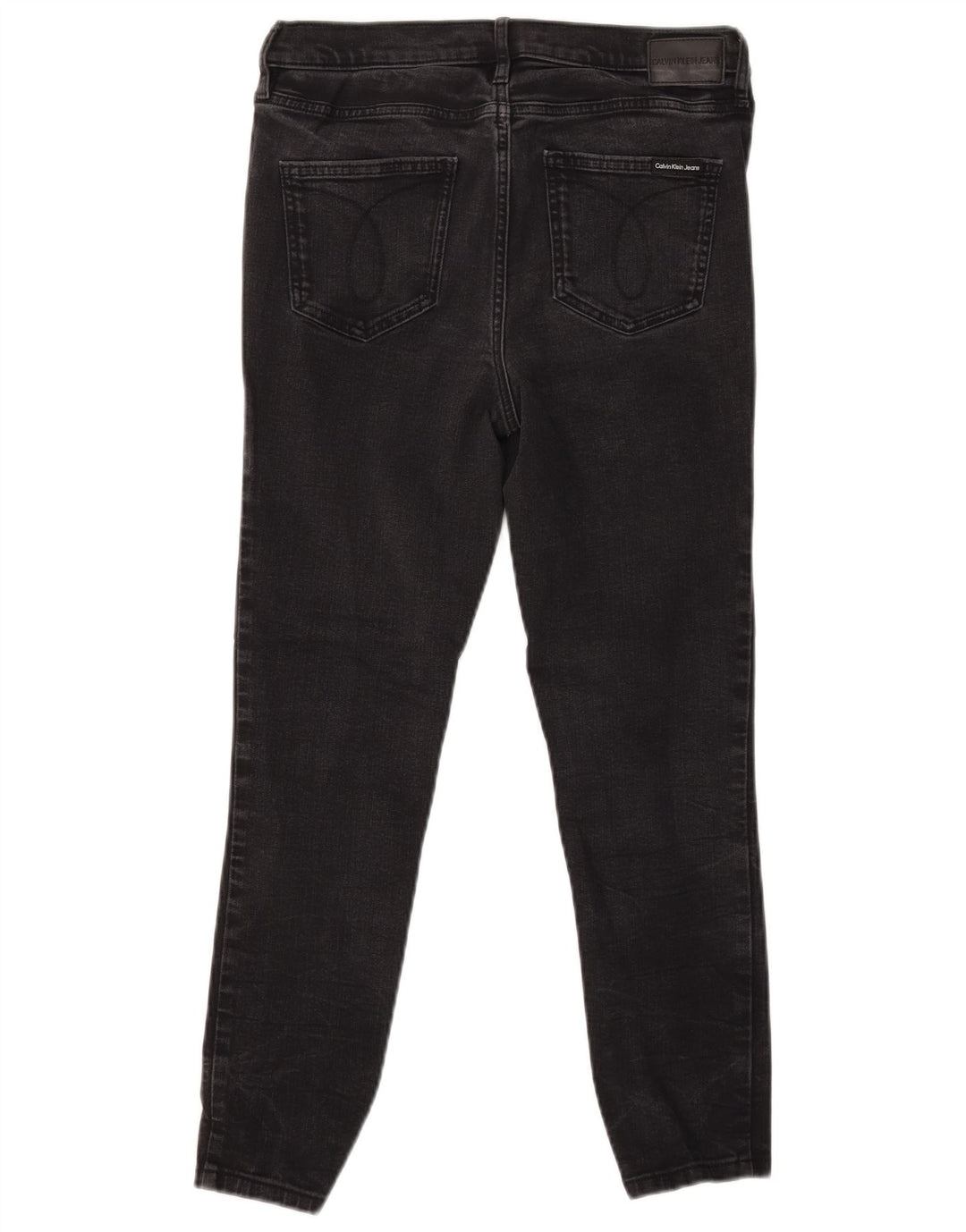 CALVIN KLEIN Jean skinny pour femme US 10 Medium W30 L28 Coton noir