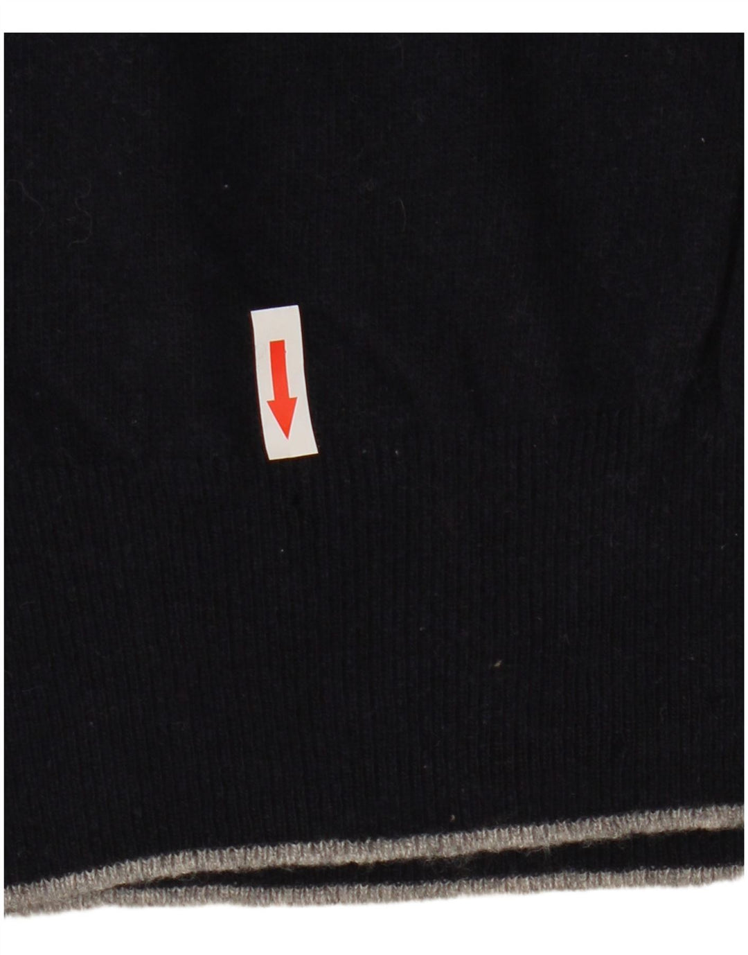 Henri Lloyd Pull col V pour homme en laine noire moyenne