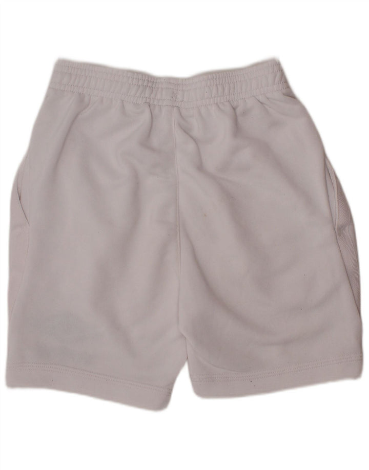 UMBRO Short de Sport Graphique Garçon 8-9 Ans Blanc