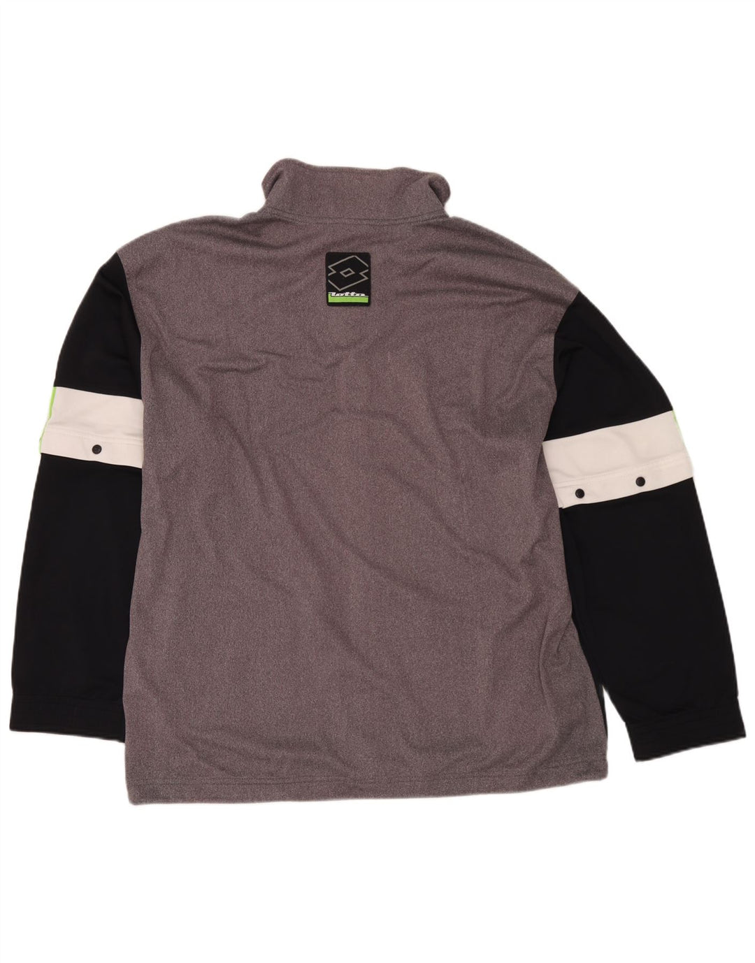 Lotto Veste de survêtement pour homme UK 44/46 2XL Gris Colorblock Polyester